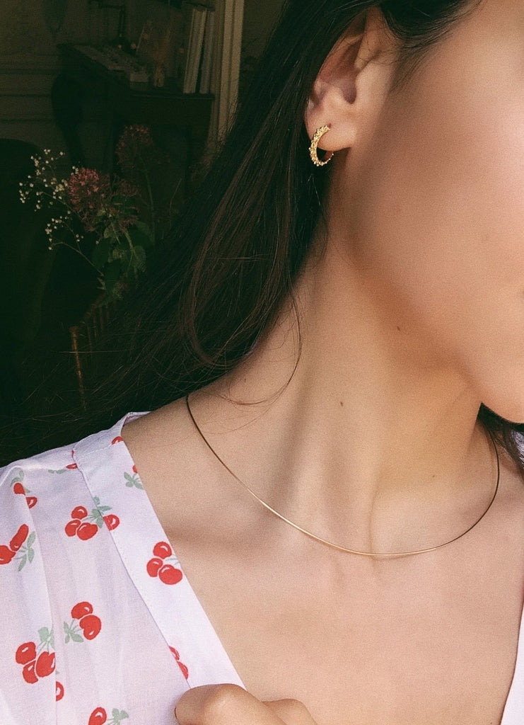 Boucles d’oreilles MIMI - Filigrane - Or 18K  |  MEA AYAYA