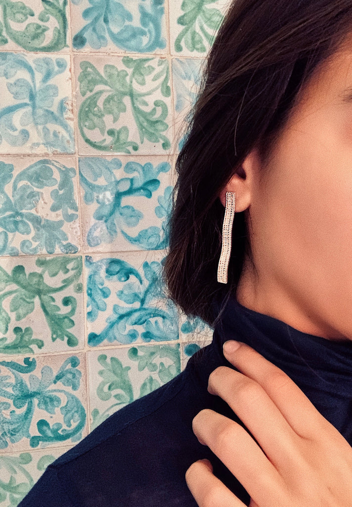 Boucles d'oreilles GRAND-MÈRE - Filigrane -  Argent 925/1000 | MEA AYAYA 