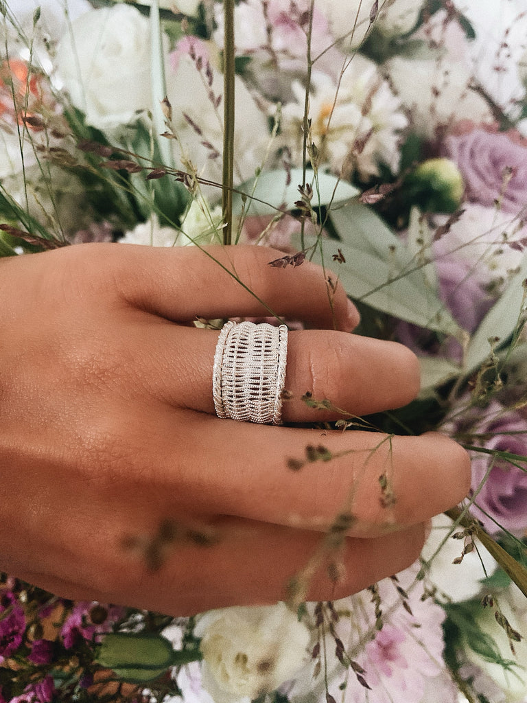 Bague FIFINE - Filigrane - Argent 925/1000 | MEA AYAYA
