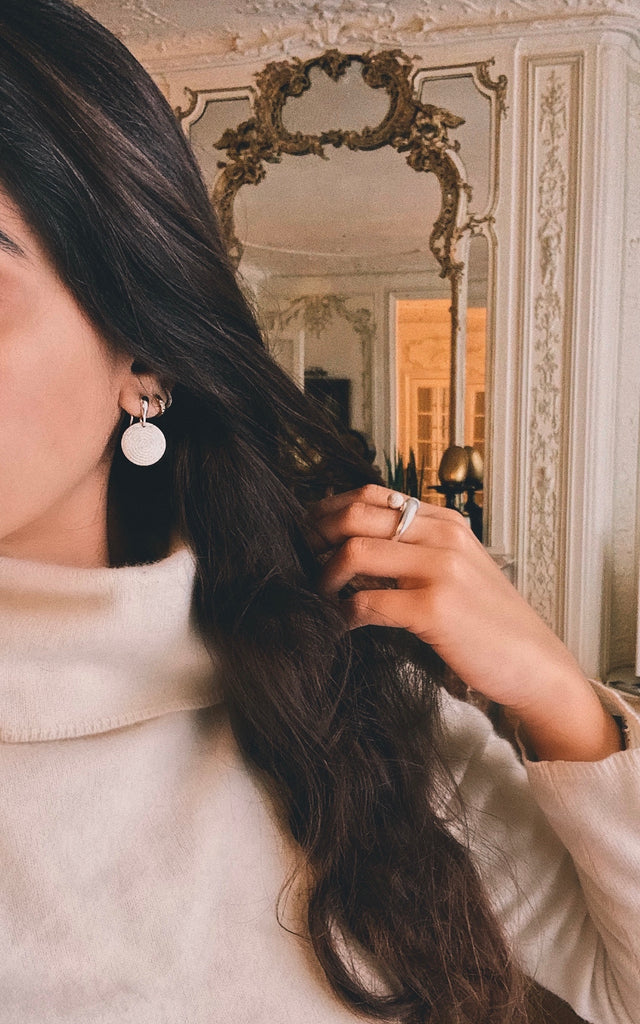 Boucles d'oreilles MAMITA - Filigrane -  Argent 925/1000 | MEA AYAYA 