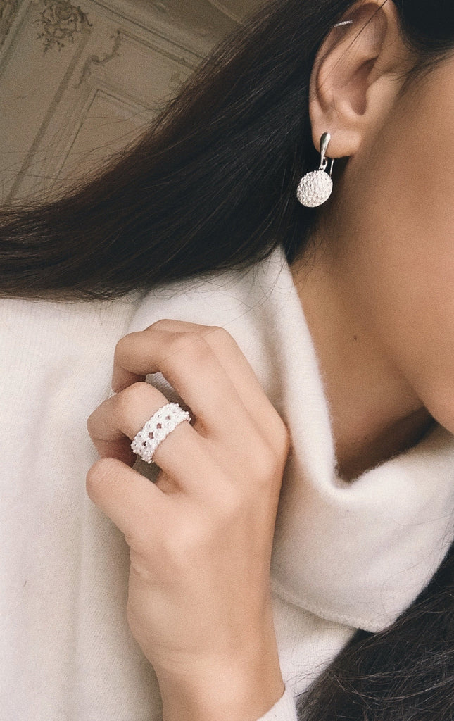 Boucles d’oreilles MOUNETTE - Filigrane - Argent 925/1000 | MEA AYAYA