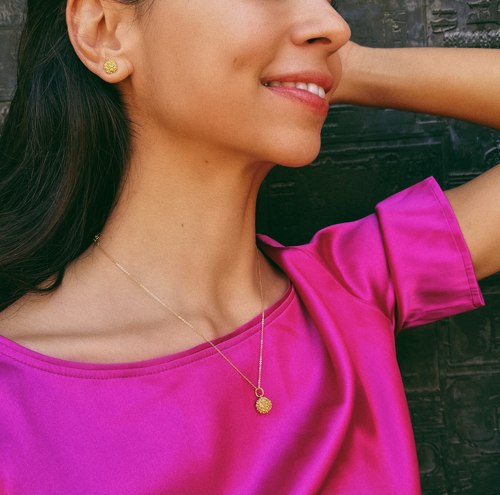 Boucles d’oreilles GIT' - Filigrane - Or 18K  |  MEA AYAYA